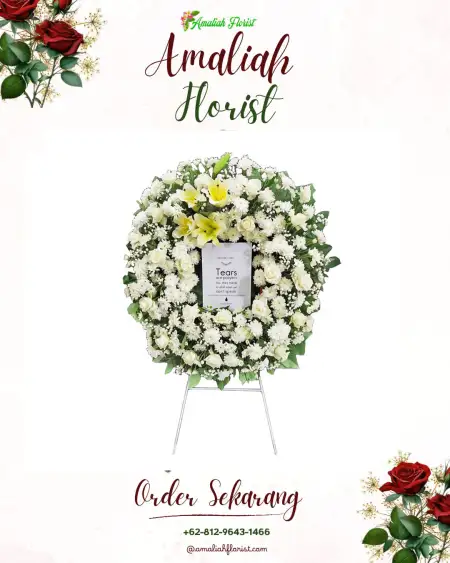 Krans Bunga Duka Gelok Mulya